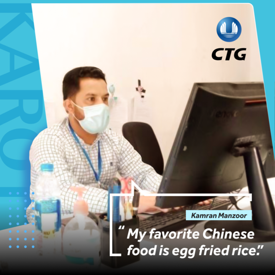 “My favorite Chinese food is egg fried rice”