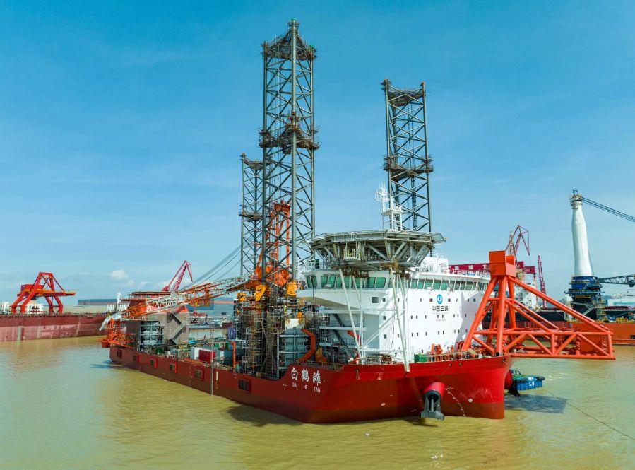 2,000-tonne offshore wind farm installation vessel was launched