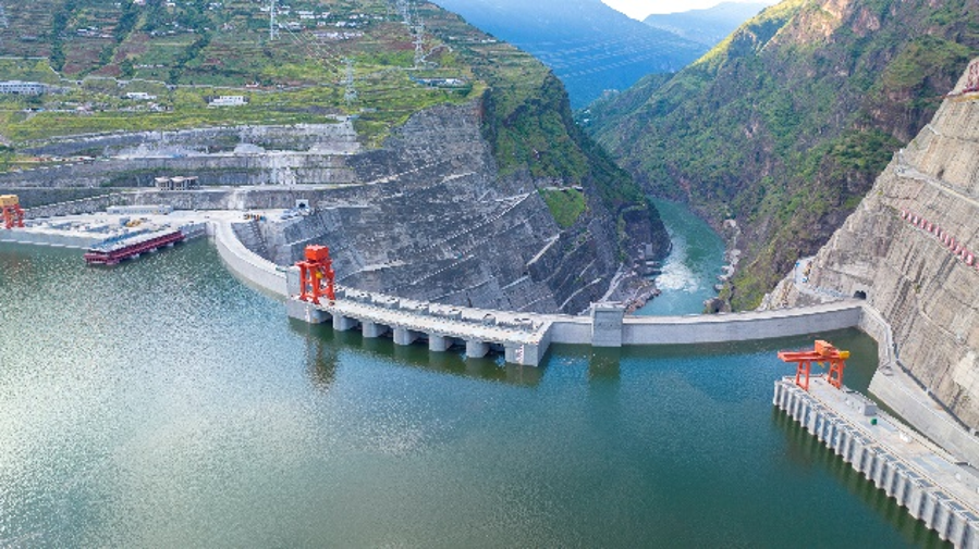 Baihetan Hydropower Station has exceeded 100 billion kWh in cumulative power generation