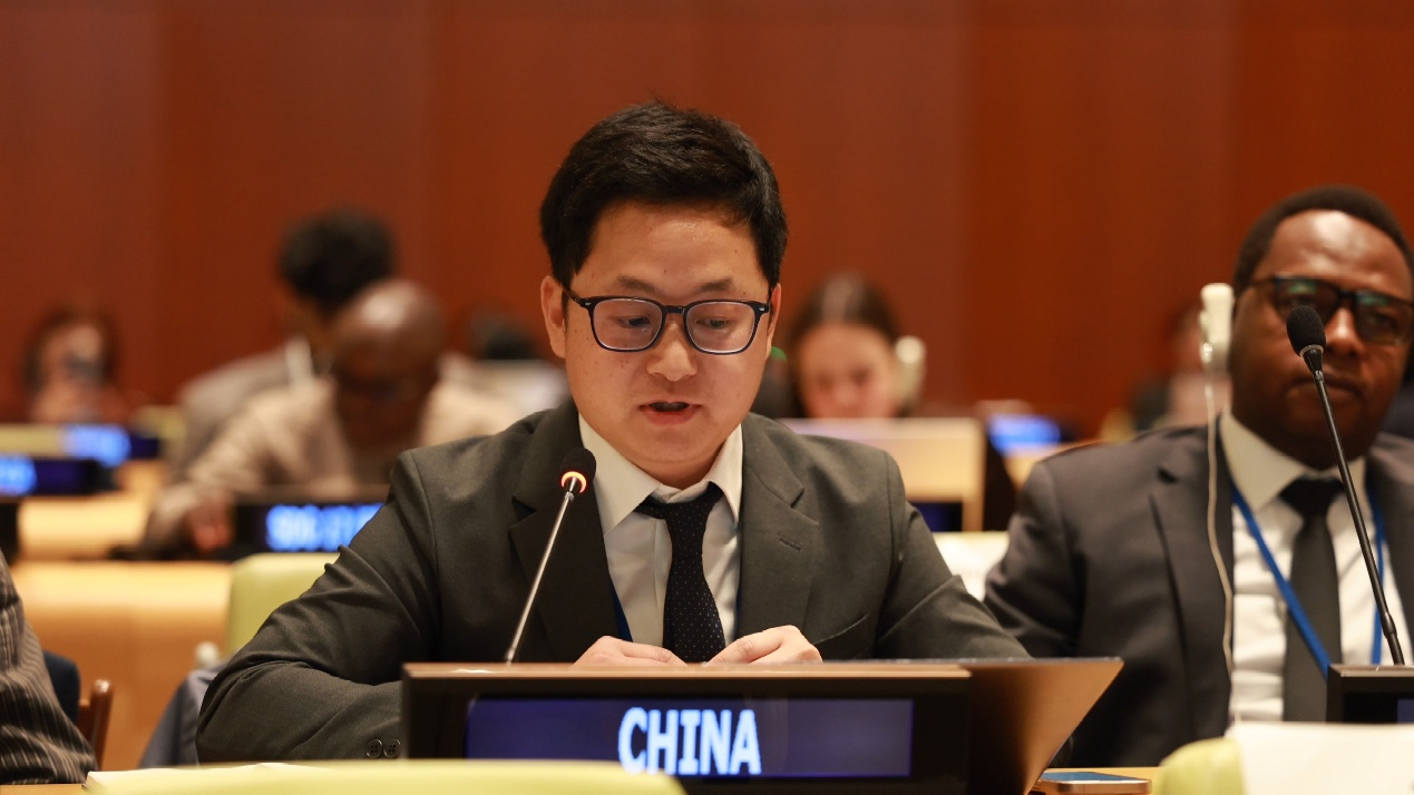 CTG youth delegate voices youth perspectives at UN Youth Forum