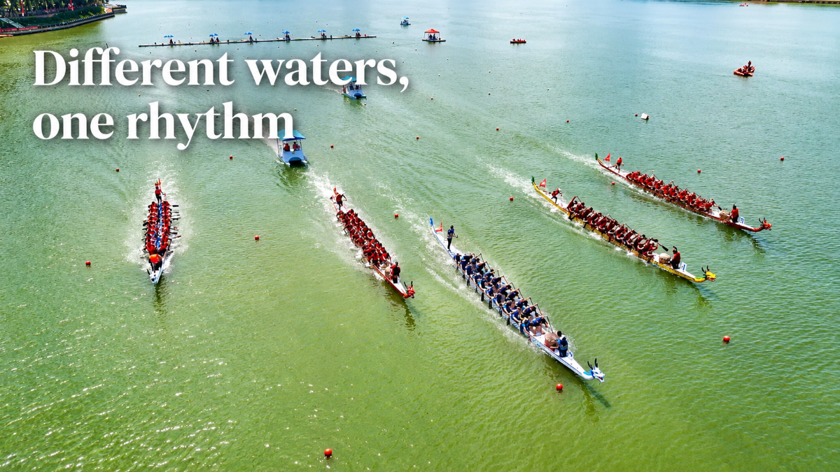 Different waters, one rhythm