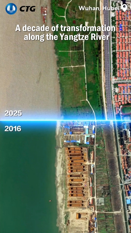 A decade of transformation along the Yangtze River
