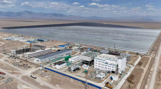 Hami 1-million-kilowatt solar-thermal and PV project enters commercial trial operation