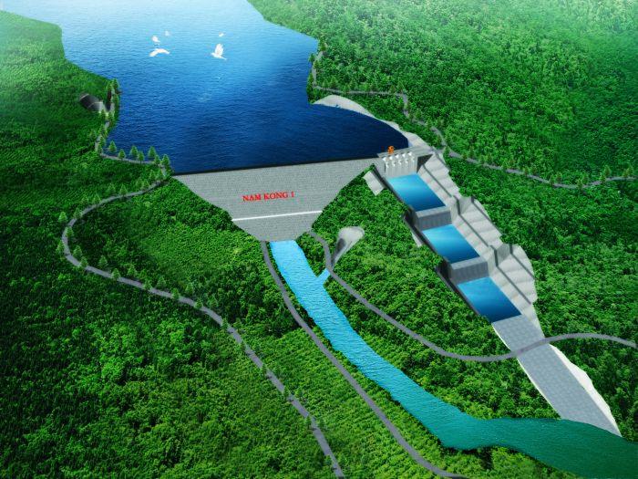 老挝南公 1 水电站（BOOT，160MW）Nam Ngiep 2 Hydropower Station, Laos (BOOT, 180MW)