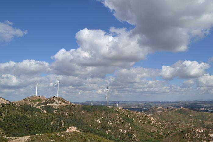 山东青岛风电场