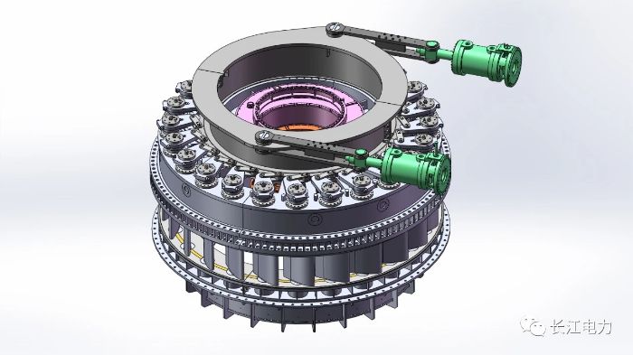 1.导水机构(陈典龙 绘制) 1.导水机构(陈典龙 绘制)