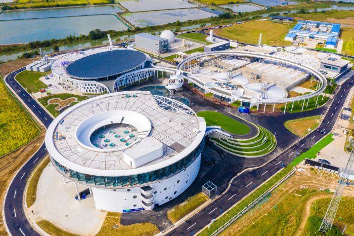宜兴城市污水资源概念厂 中持股份供图